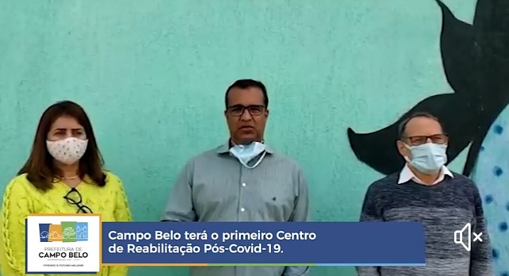 Campo Belo terá o primeiro Centro de Reabilitação Pós - Covid-19.
