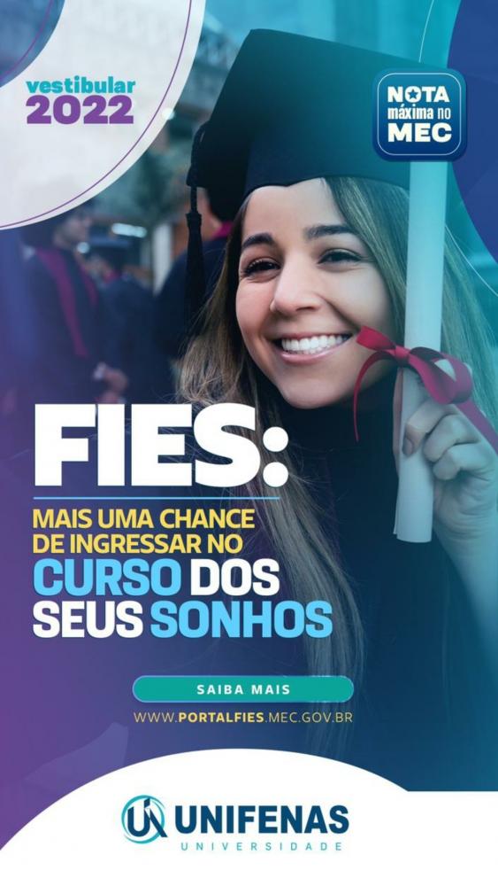 O FIES é um financiamento estudantil para universidades privadas onde o estudante beneficiado pagará somente após a conclusão do curso. 
