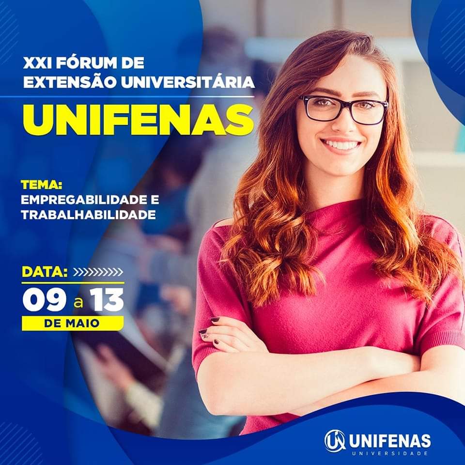 Encontram abertas as inscrições para apresentação de Projetos de Extensão no XXI Fórum de Extensão Universitária da UNIFENAS