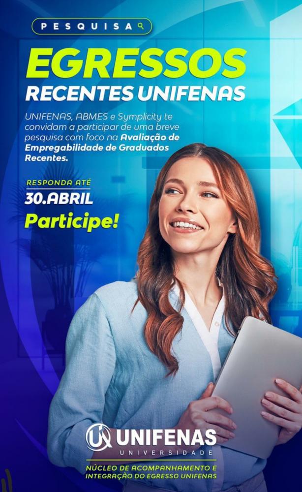 Egressos UNIFENAS, graduados entre 31/07/2020 a 30/06/2021.