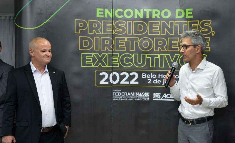 Governador se reúne com líderes empresariais de 80 cidades mineiras