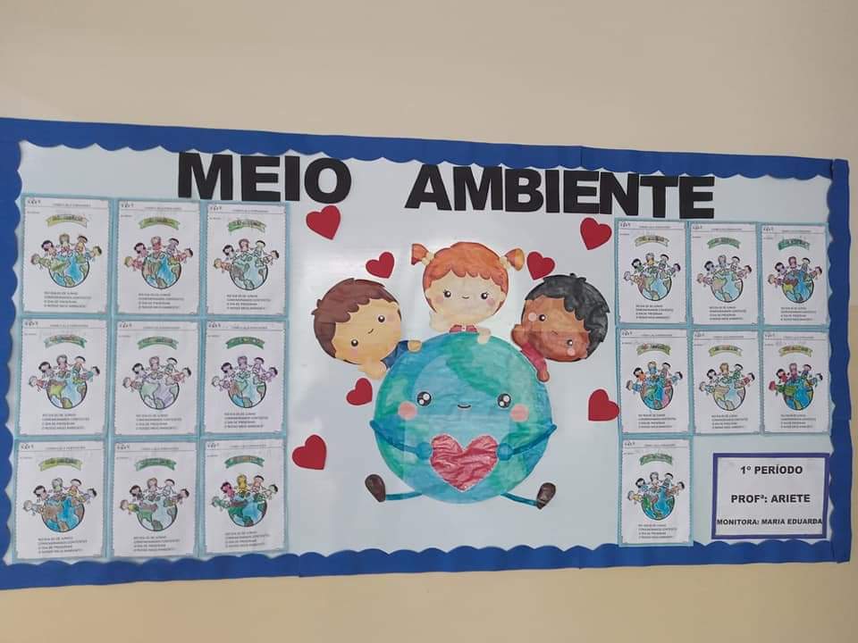 No dia 5 de Junho é comemorado o dia Nacional do Meio Ambiente, 