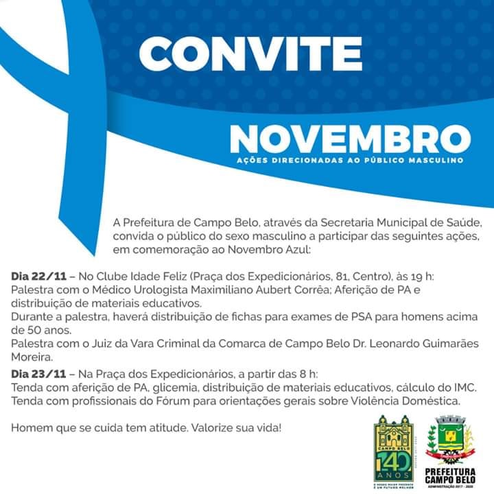 Palestra em Campo Belo