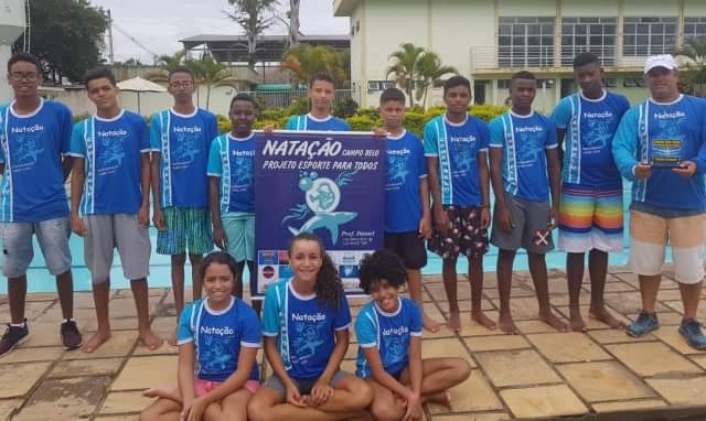 Campo Belo conquista o título de Cidade Campeã de Natação Swim Fest 2019
