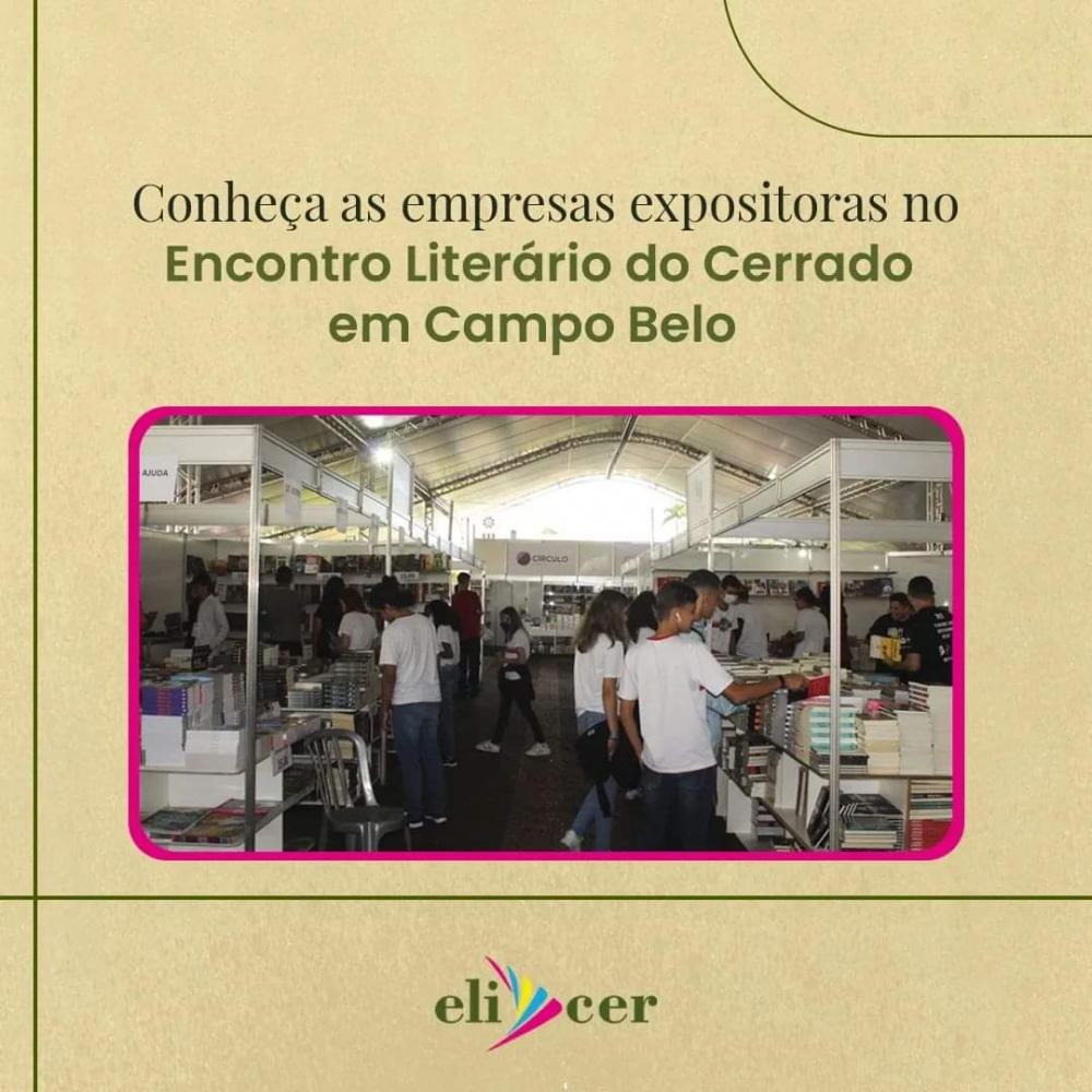 Em Campo Belo, o Encontro Literário do Cerrado acontecerá entre os dias 19 e 25 de setembro na Praça Ver. 