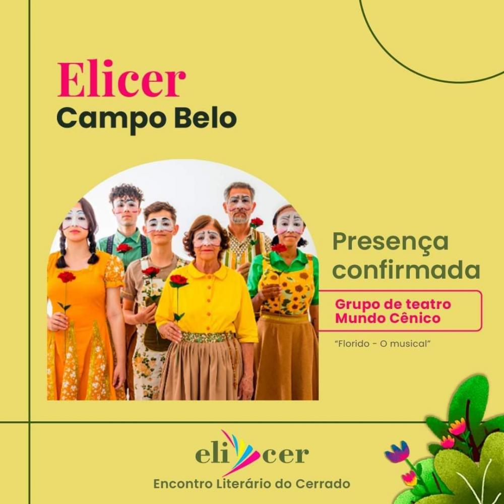 O palco do Elicer receberá o musical “Florido”, do grupo teatral Mundo Cênico.