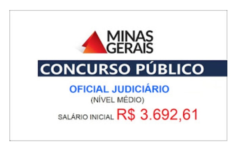 Aberto concurso para oficial judiciário (Nível Médio). 