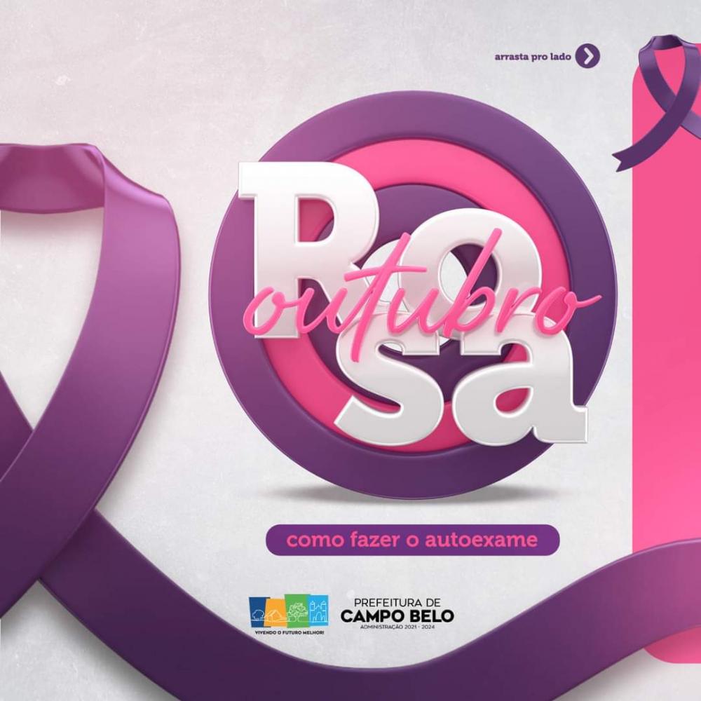 Outubro é o mês dedicado internacionalmente à prevenção do câncer de mama. 