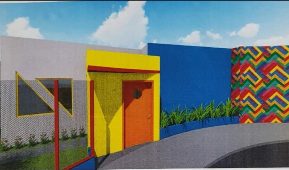 Prefeitura inicia a construção da sede própria do Serviço de Acolhimento para Crianças e Adolescentes.