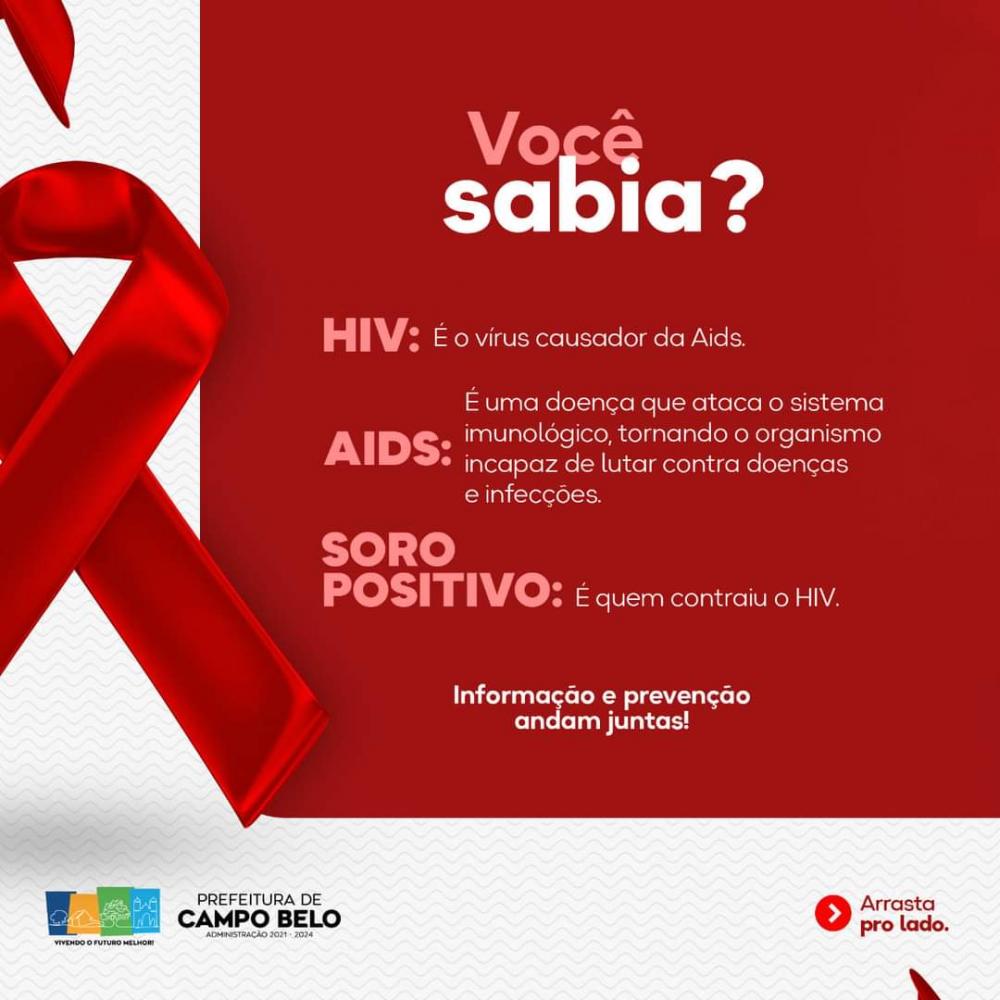 Neste 1° de dezembro, comemora-se o Dia Mundial de Combate à Aids