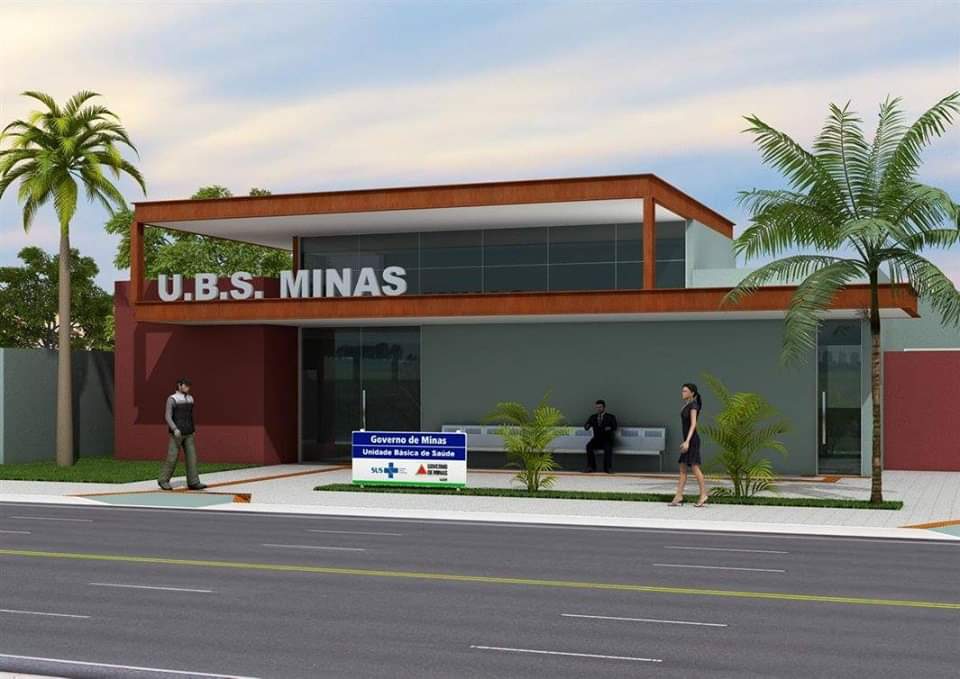 Prefeitura trabalha na conclusão do prédio da UBS São Luís utilizando recurso do Município.