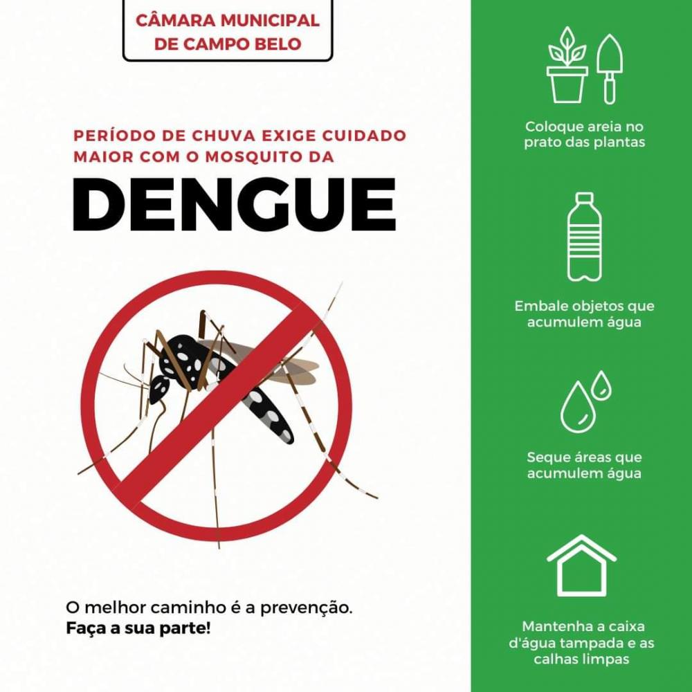 Não deixe que o mosquito Aedes Aegypti entre na sua casa. Mantenha, o máximo que você puder, tudo seco e limpo.