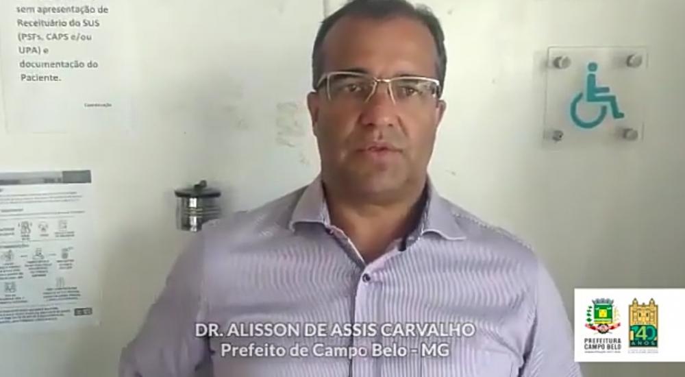 Prefeitura de Campo Belo começa amanhã a distribuição dos Kits Covid-19.
