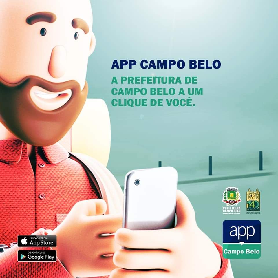 Baixe agora mesmo o App Campo Belo e facilite o acesso às informações e serviços na Prefeitura de Campo Belo