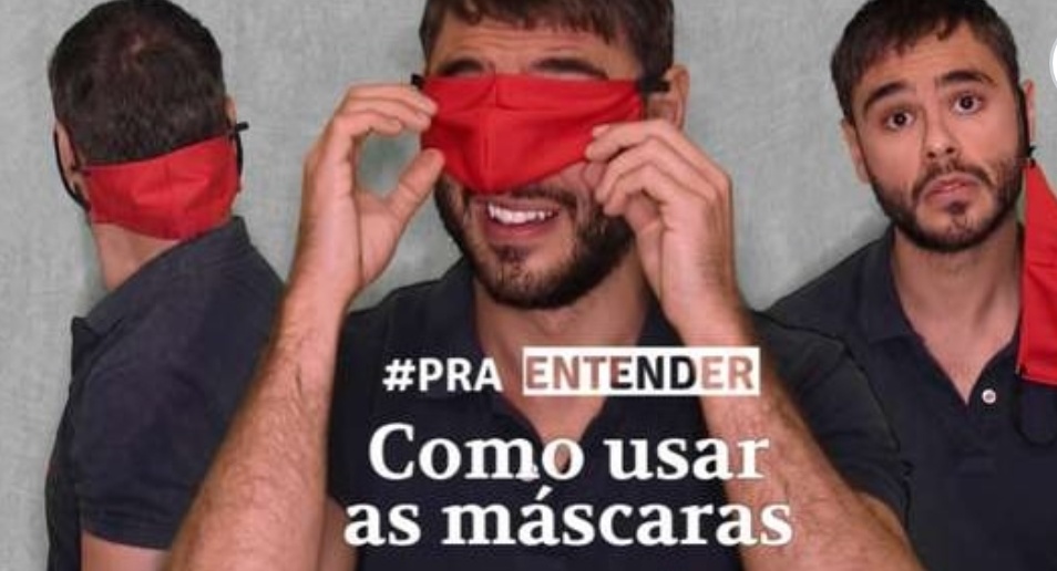 Elas chegaram ao vestuário já há alguns meses, mas basta observar a tendência fashion da máscara no queixo, última moda no Centro de Belo Horizonte, para concluir que sobram dúvidas a respeito da forma correta de usar as máscaras.