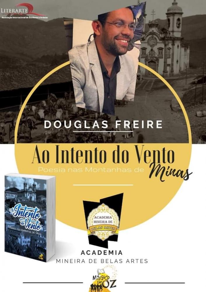 O jornalista Douglas Freire, asssessor de imprensa da Prefeitura Municipal de Campo Belo lança sua 5° Antologia