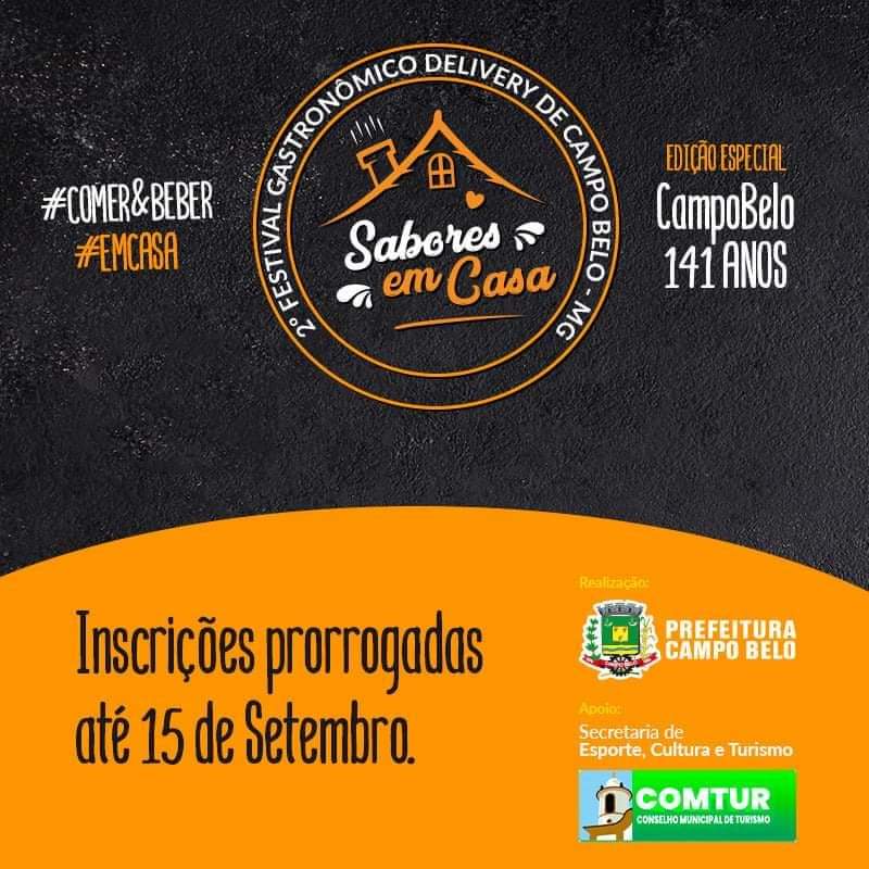 Segundo festival gastronómico deliivery em casa -Campo Belo