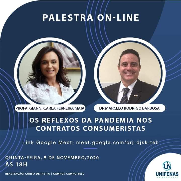 Unifenas promove palestra online