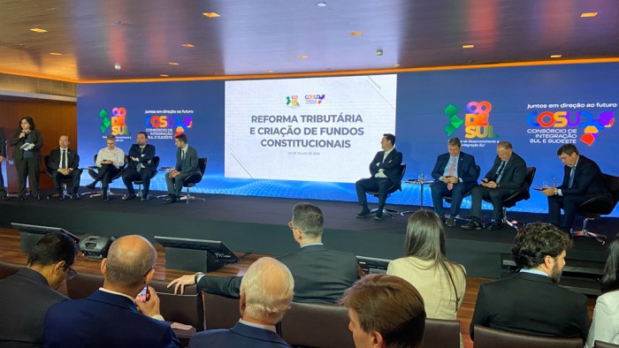 Governadores do Sul e Sudeste cobram ajustes no texto da reforma tributária
