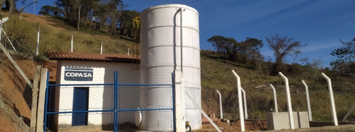 Água tratada chega a mais de 500 moradores de distrito em Caratinga
