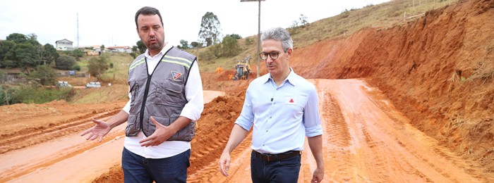 Obras iniciadas pelo Governo de Minas na MG-280, na Zona da Mata, vão realizar sonho antigo da população