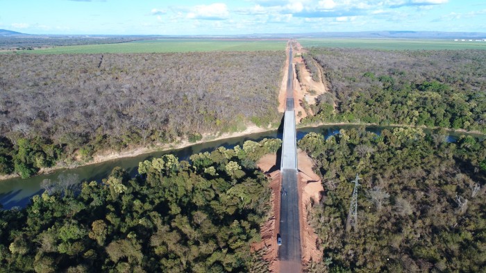 Governo de Minas inaugura ponte sobre o Rio Paracatu, no Noroeste do estado