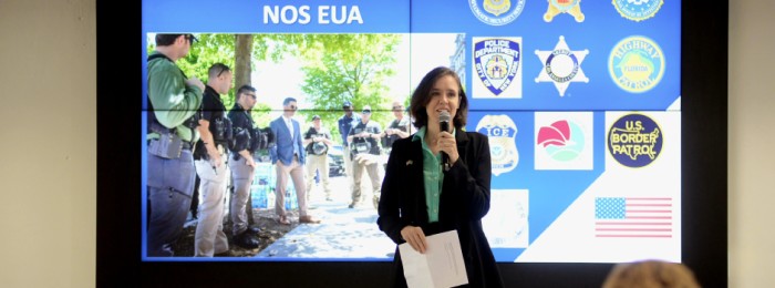 Profissionais da segurança pública e instituições parceiras participam de treinamento com a Agência Federal Americana