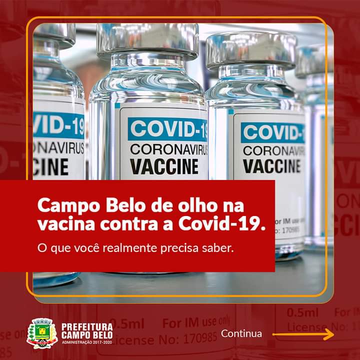 Mitos e verdades da vacina da Covid-19. 
