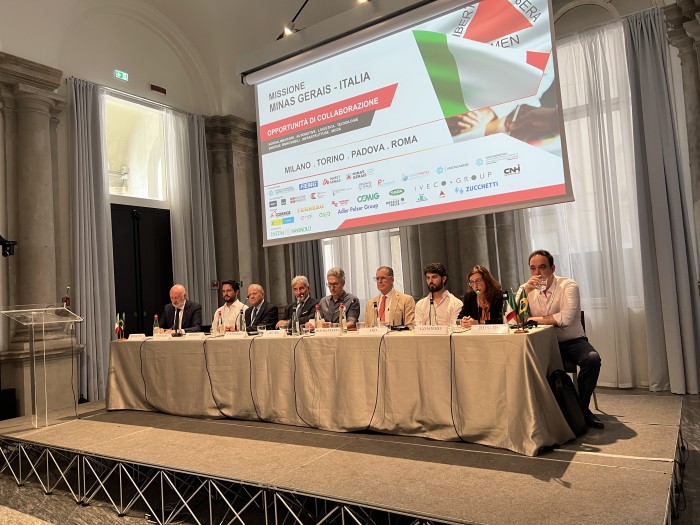 Governador apresenta potenciais de Minas Gerais a empresários e autoridades em Milão
