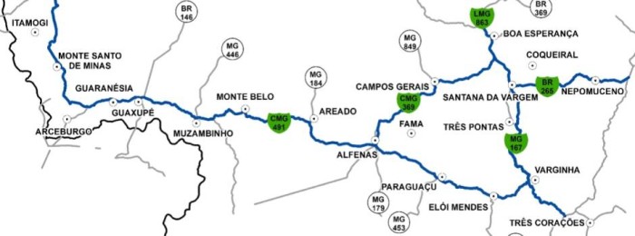 Governo de Minas autoriza concessionária a iniciar obras de melhoria em rodovias do lote Varginha-Furnas 