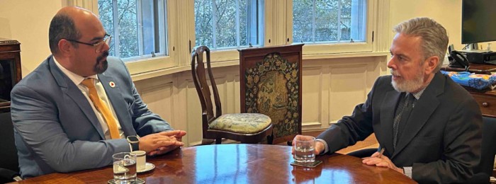 Vice-governador encerra missão na Inglaterra em reuniões com embaixador e empresários
