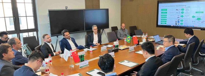 Governo de Minas apresenta o Vale do Lítio para empresa líder mundial na cadeia do mineral, em Xangai, na China 