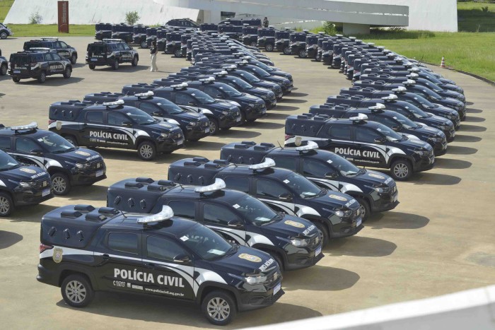 Governo de Minas entrega 190 novas viaturas à Polícia Civil