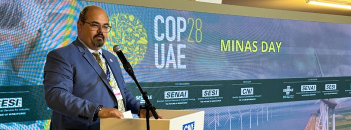 Minas Gerais lança ferramentas e anuncia novo investimento para mitigar mudanças climáticas no estado durante a COP28