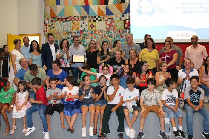 Governo de Minas premia escolas municipais destaques do Jovens Mineiros Sustentáveis