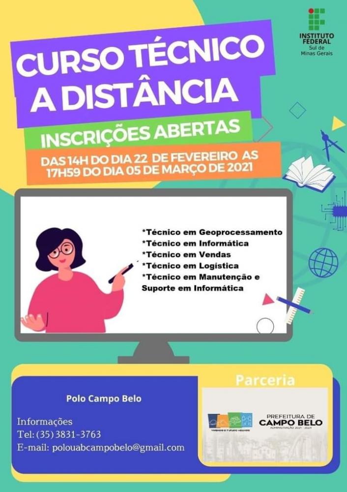Cursos técnicos gratuitos