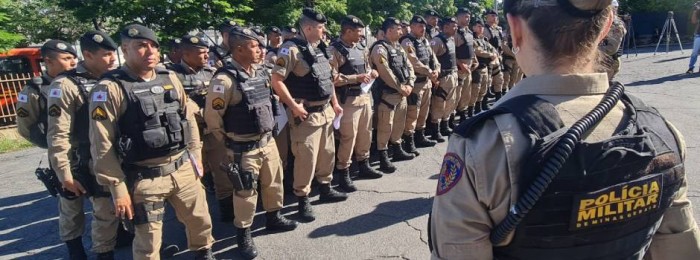 Operação da Polícia Militar resulta em centenas de prisões 
