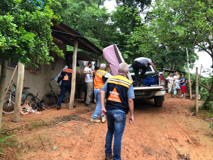 Defesa Civil e Corpo de Bombeiros de Minas Gerais alertam para chuvas fortes nos próximos dias