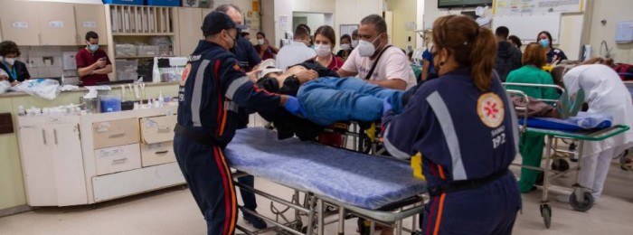 Hospital João XXIII registra aumento de 21% nos atendimentos a motociclistas acidentados
