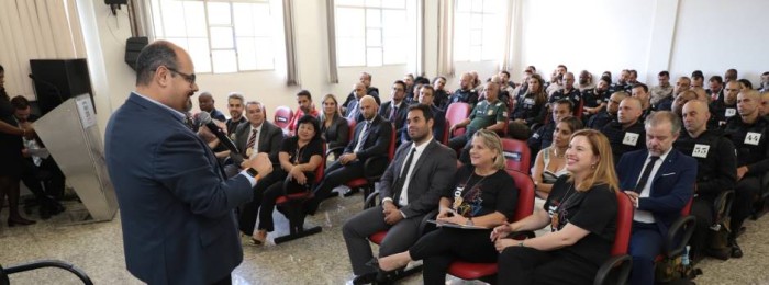 Vice-governador ministra palestra para turma do curso de operações especiais da Polícia Civil de Minas Gerais