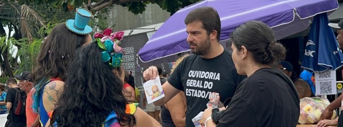 Ouvidoria Móvel realiza ação no primeiro dia de Carnaval em Belo Horizonte