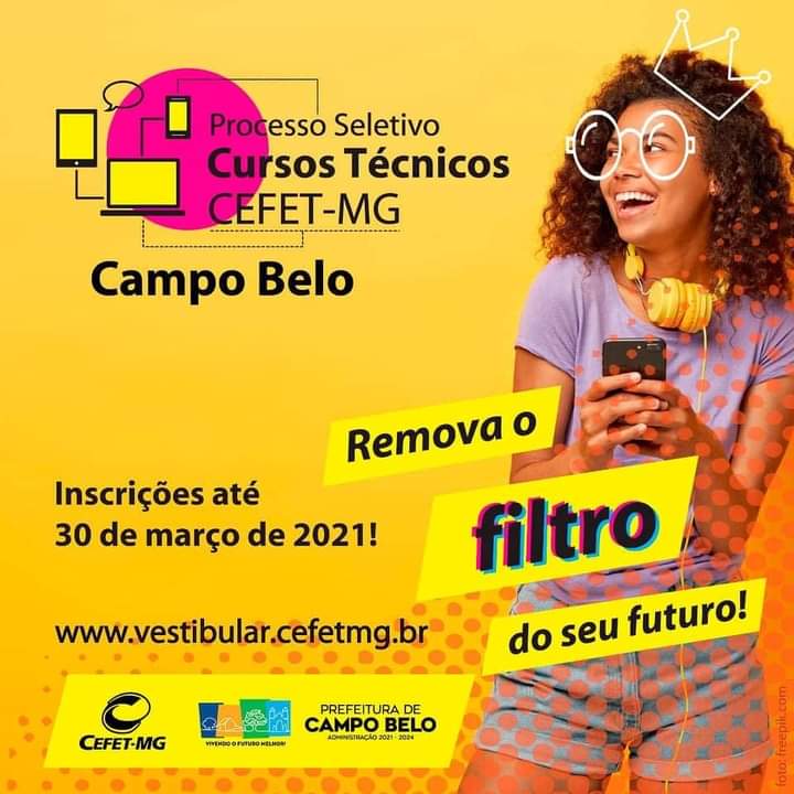Garanta o seu futuro em uma das melhores institucional de ensino no Brasil, em Campo Belo.