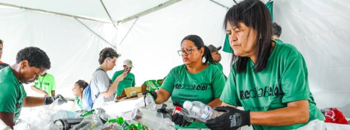 ReciclaBelô: quase 30 toneladas de materiais recicláveis são coletados durante o Carnaval de BH