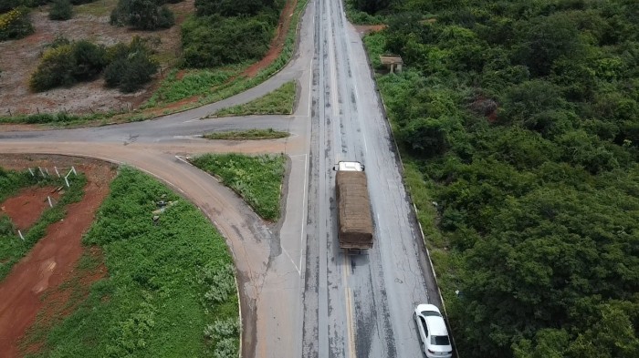 Obras para recuperação de trecho rodoviário perto de Janaúba, no Norte de Minas, começam nesta quarta-feira (21/2)