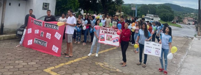 Rede estadual de ensino de Minas Gerais realiza ações de combate à dengue nas escolas